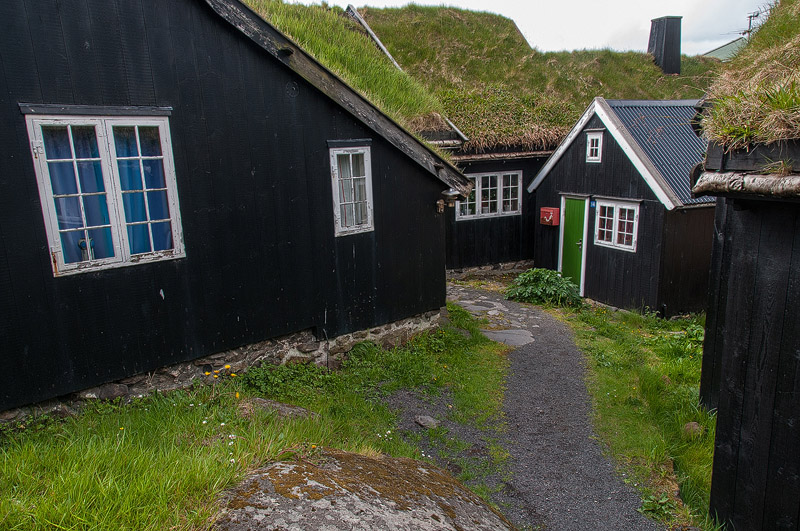 der historische Kern von Torshavn