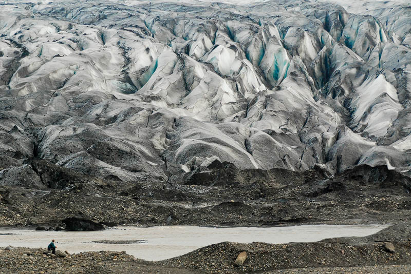 Gletscherzunge des Skatafellsjökull