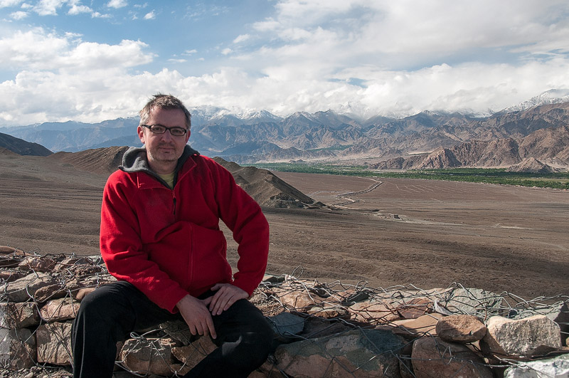 welch ein Ausblick über das Industal auf über 3.500m