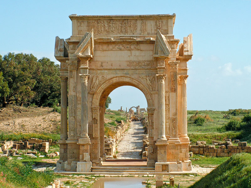 Triumphbogen des Septimus Serverus in Sabratha