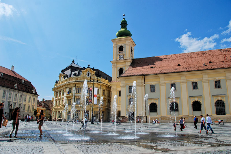Hauptplatz in Sibiu