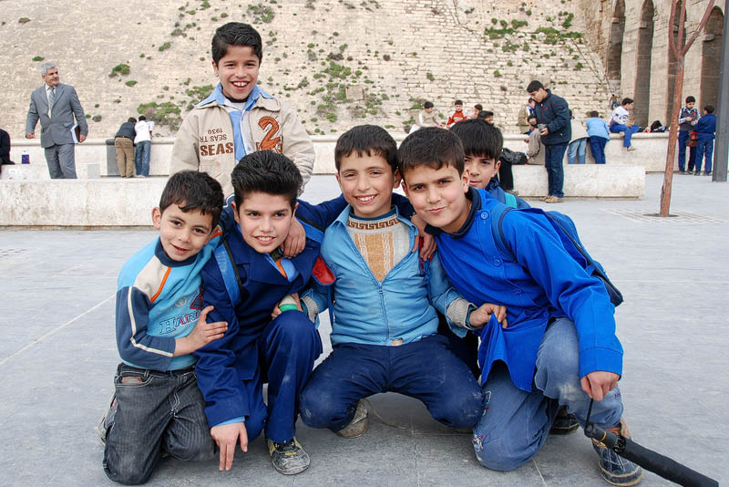 Kinder in Aleppo