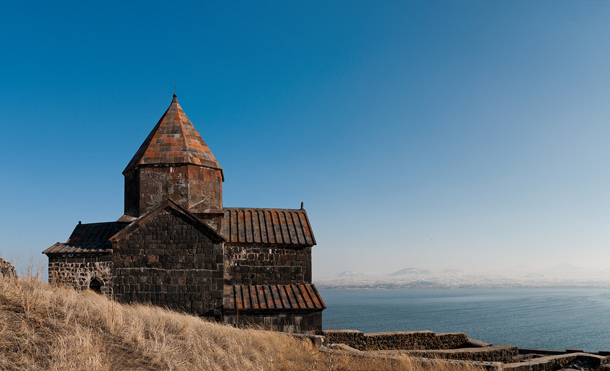 Klosteranlage am Sevan-See