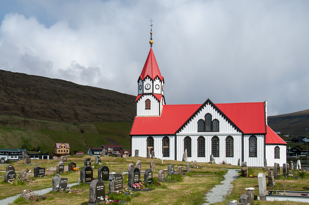 Kirche von Sandavagur