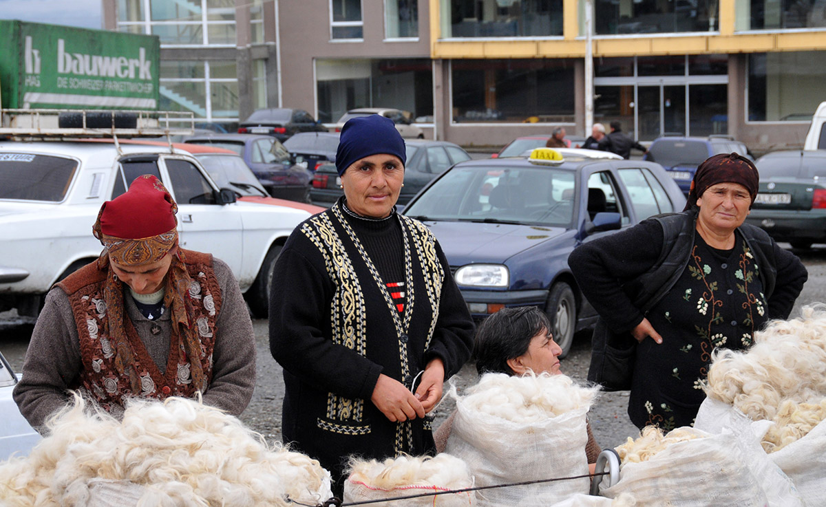 Markt in Telawi