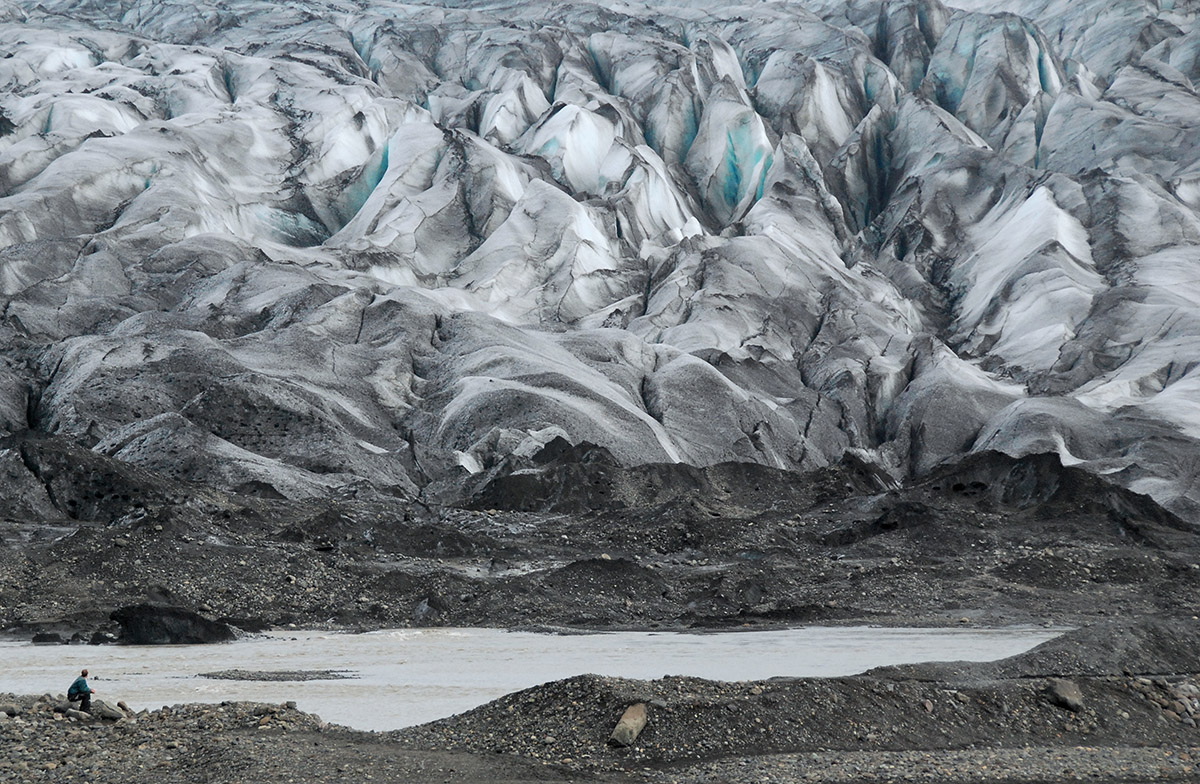 Gletscherzunge des Skatafellsjökull