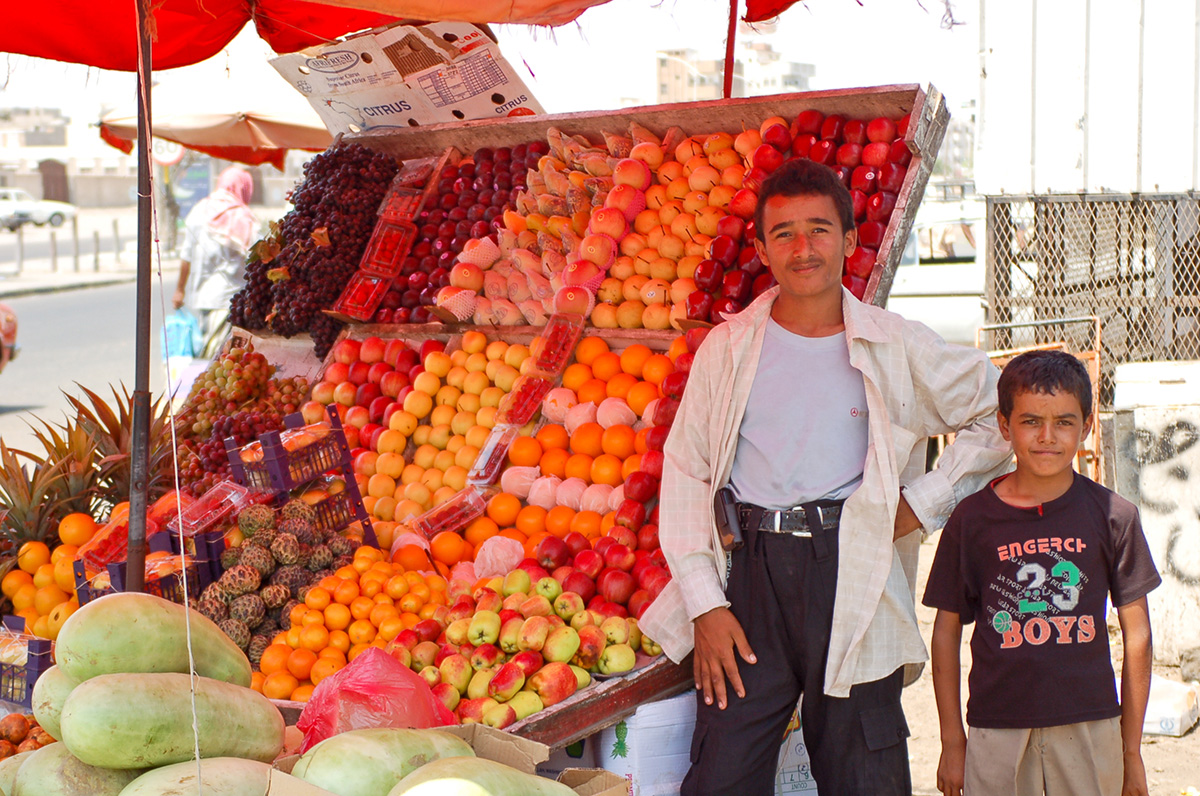Händler in Aden