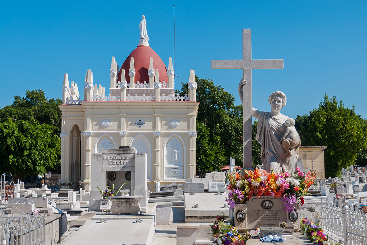 Necropolis de Colon, einer der größten Friedhöfe der Welt