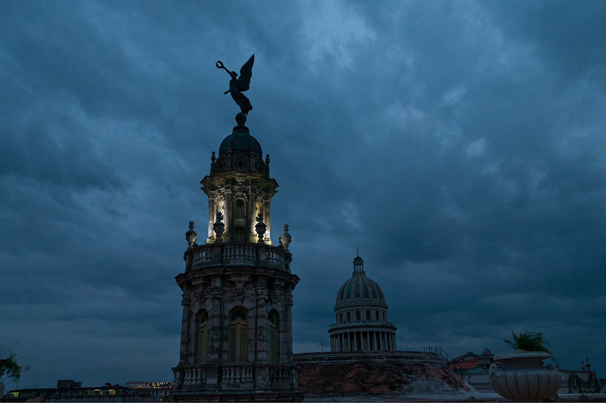 zum Abschluss noch Blaue Stunde in Havanna