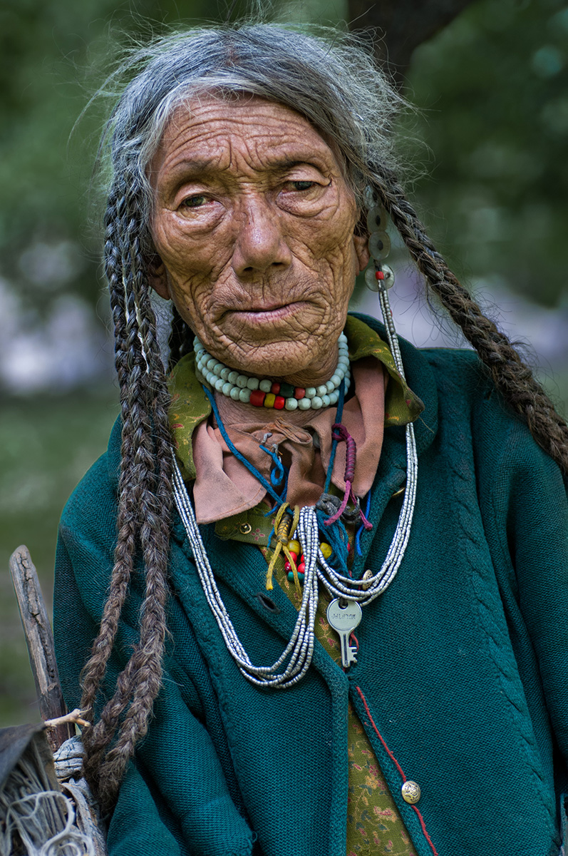 Drokpa-Frau in Dha
