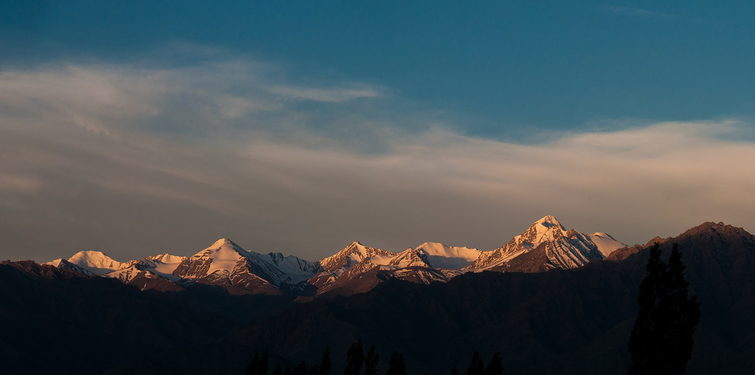 Sonnenaufgang in Ladakh