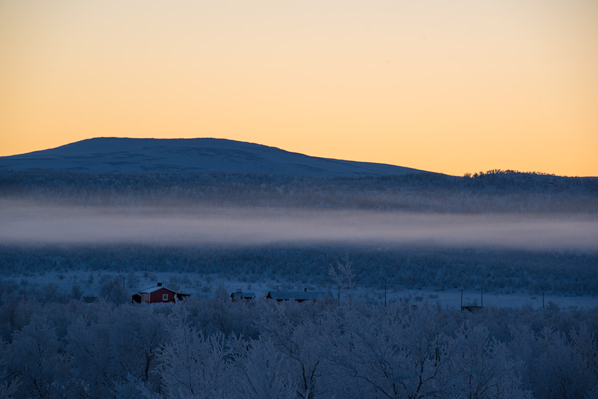 in Dreiländereck Norwegen, Schweden, Finnland