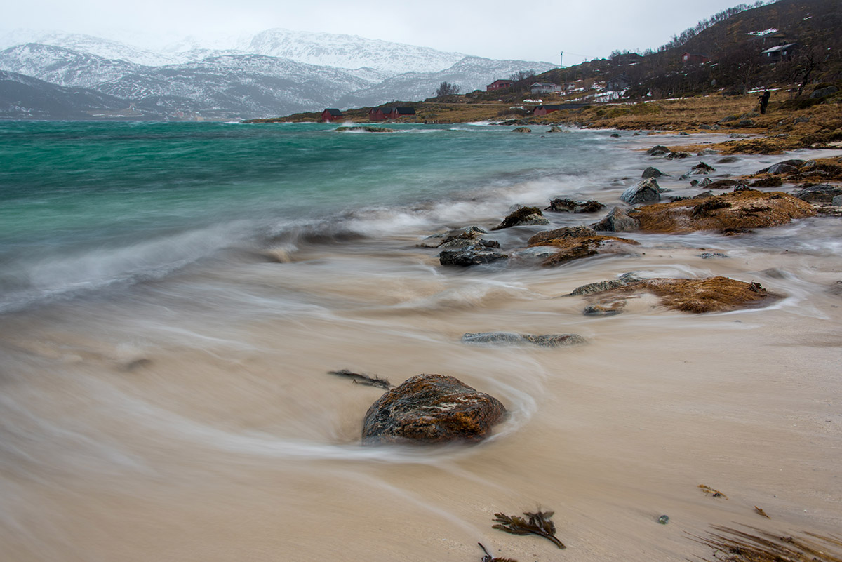 Strand auf Kvaløya