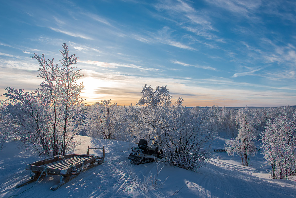 im Grenzgebiet Finnland / Norwegen
