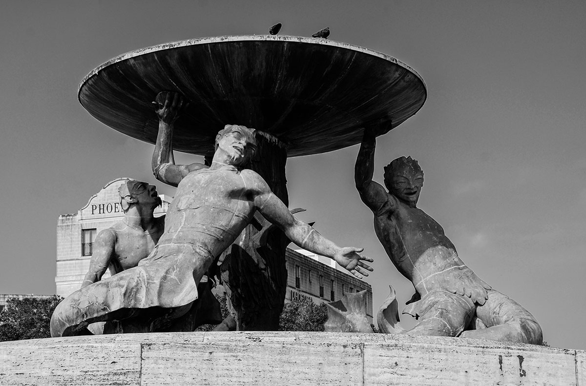 Brunnen in Valetta