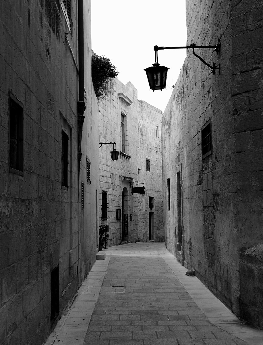 kleine Gasse in Mdina