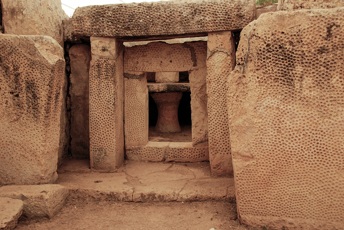 Mnajdra Tempel, ca. 3.800 v. Chr.