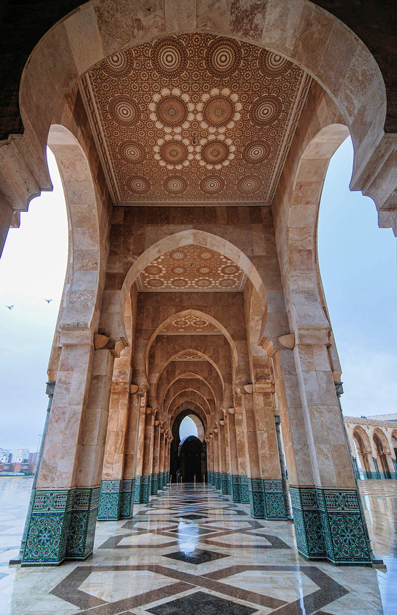 Hassan II Moschee in Casablanca