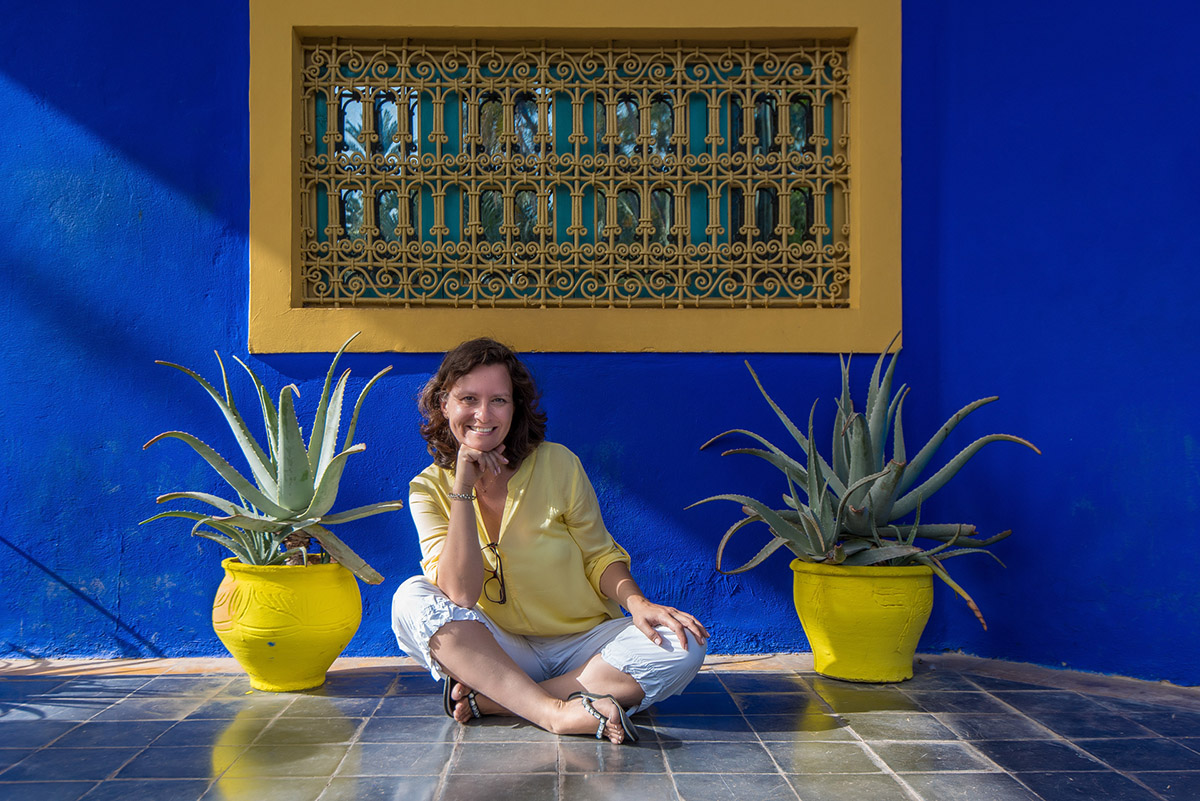 im Jardin Majorelle