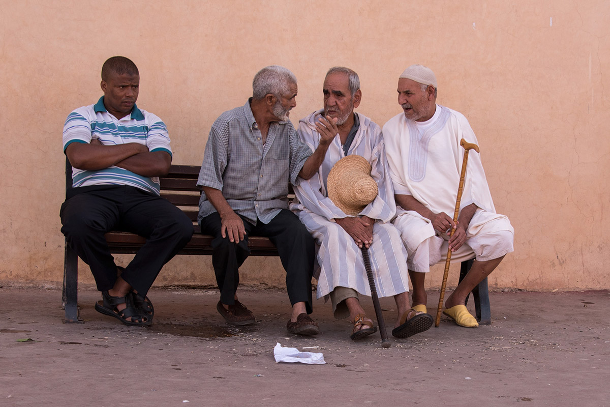 in der Altstadt von Marrakesch