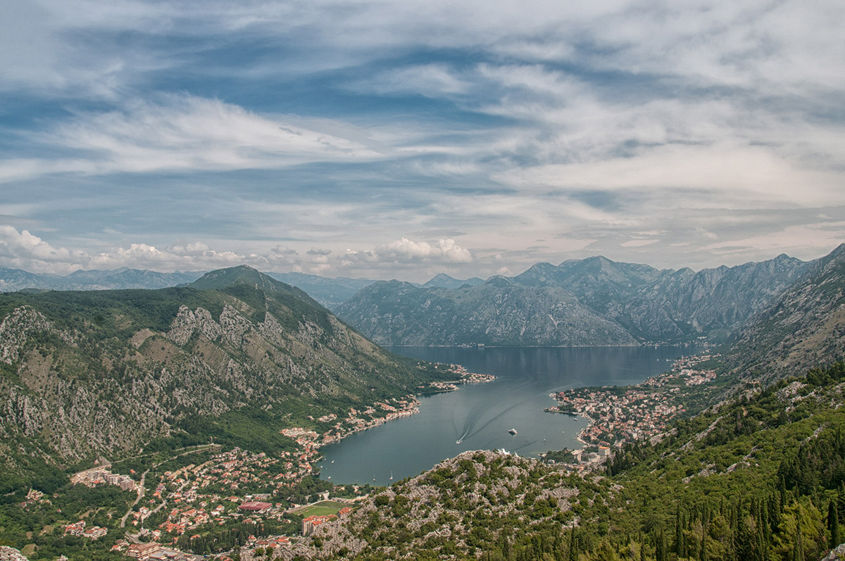 die Bucht von Kotor