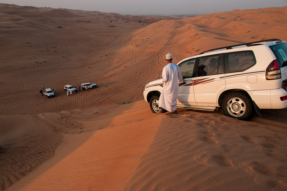 Jeepfahren in den Sanddünen