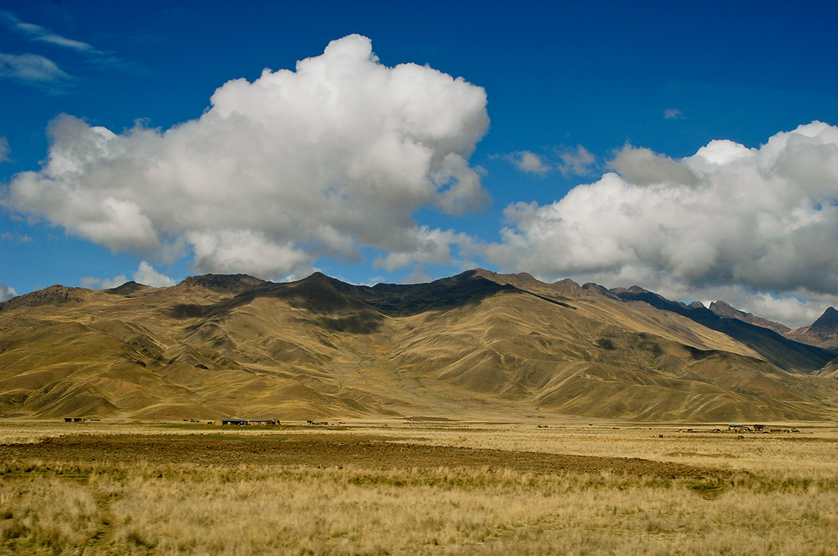 Auf der Fahrt von Puno nach Cusco
