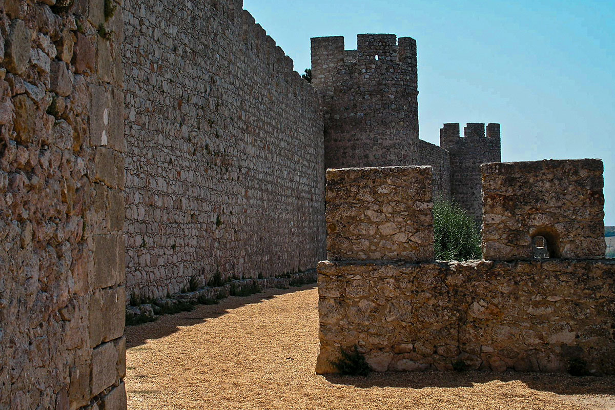 Kreuzritterburg in Santiago do Cacem