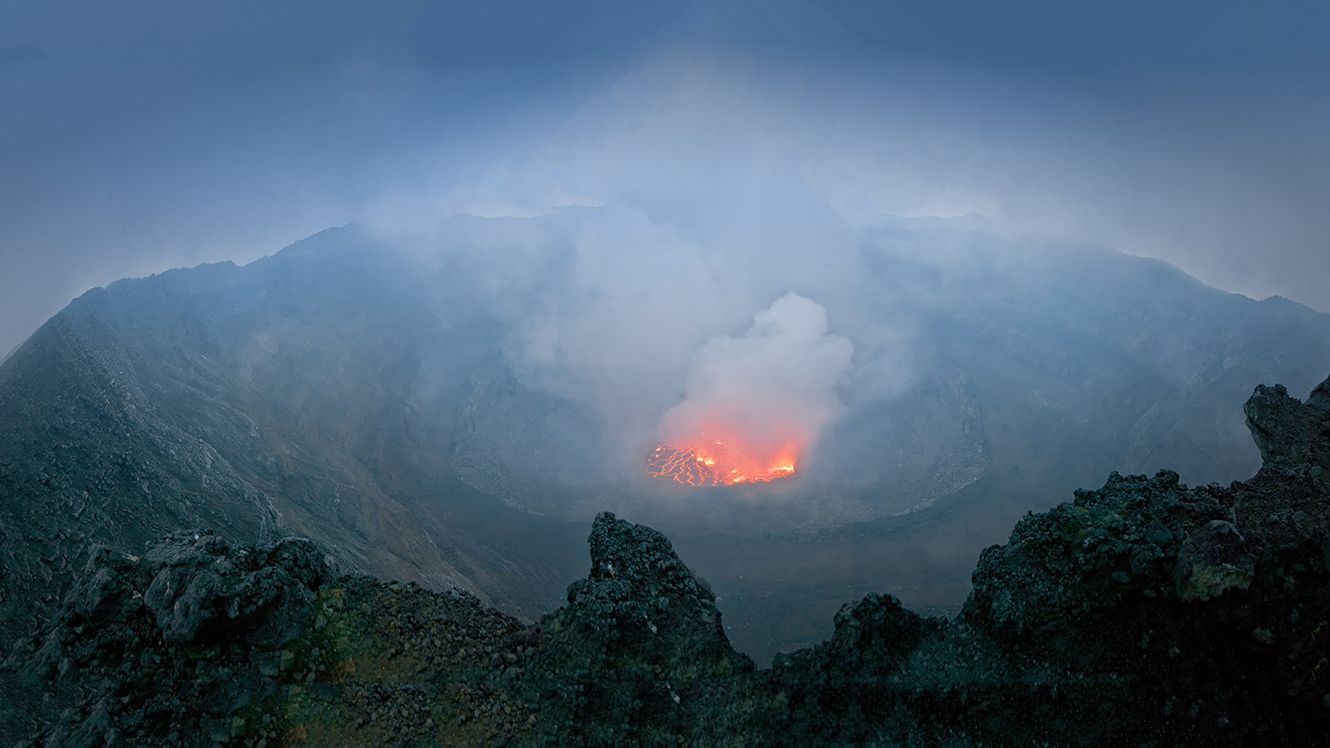 Der Nyiragongo, einfach unglaublich