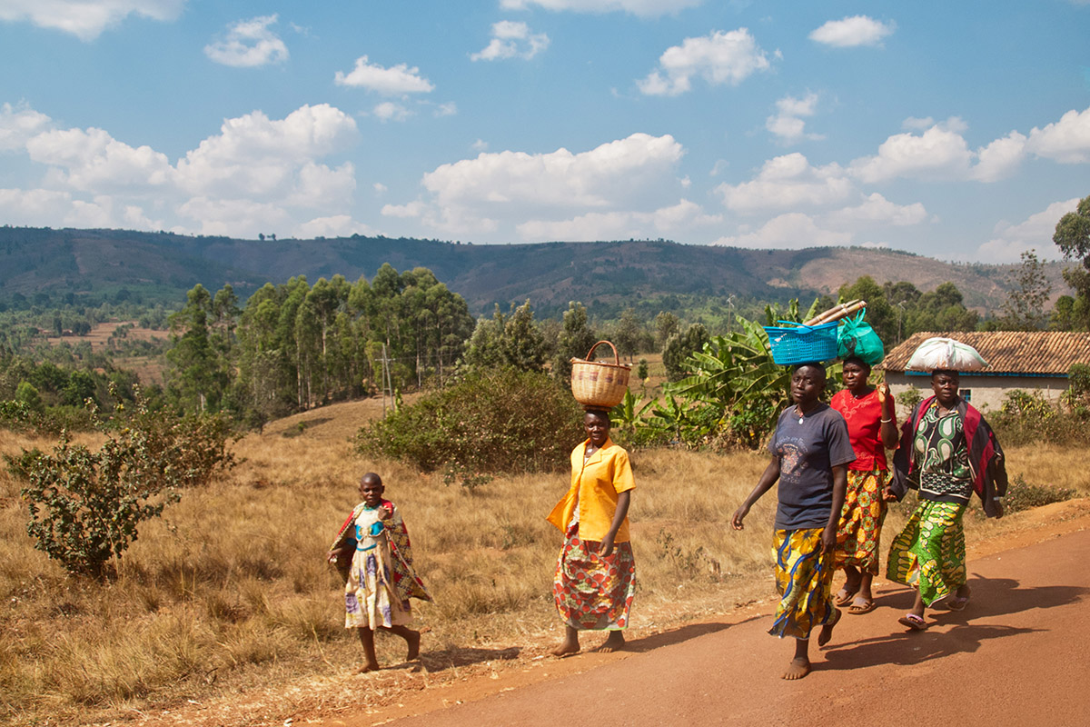 Menschen in Burundi