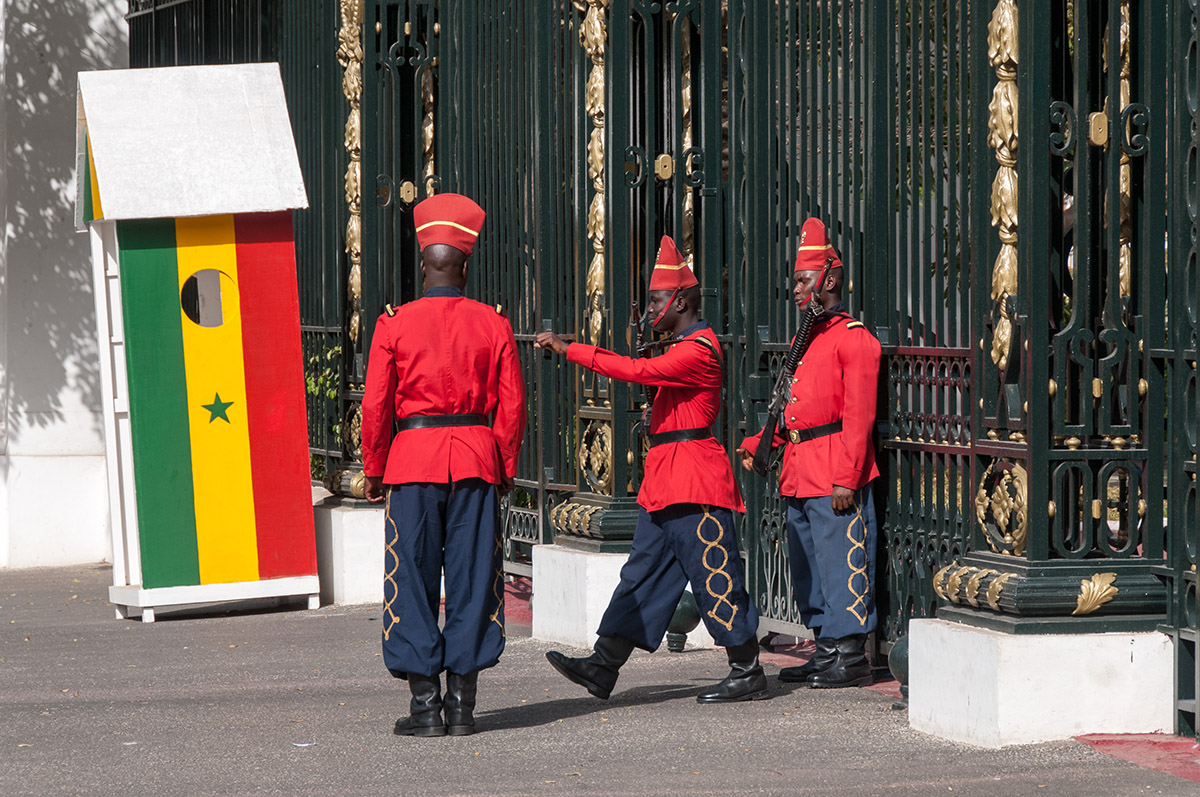 change of guards