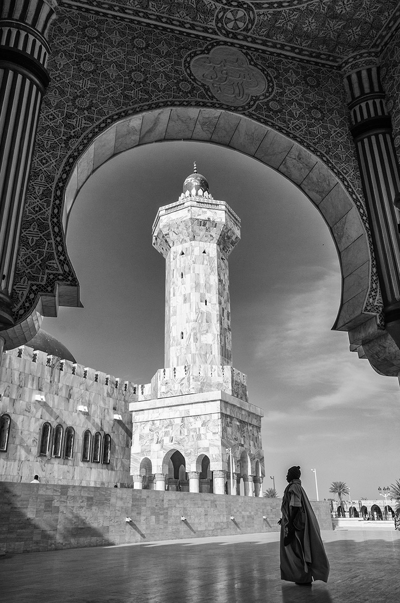 Moschee in Touba, der heiligen Stadt der Mouriden