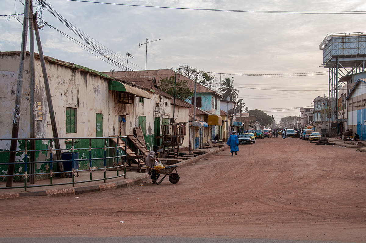 Banjul, die Hauptstadt Gambias