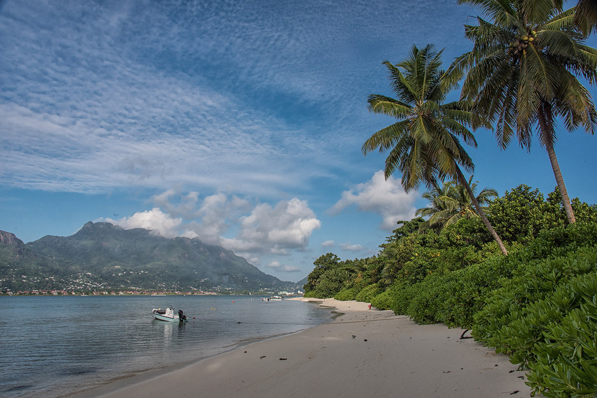 Strand auf Cerf Island