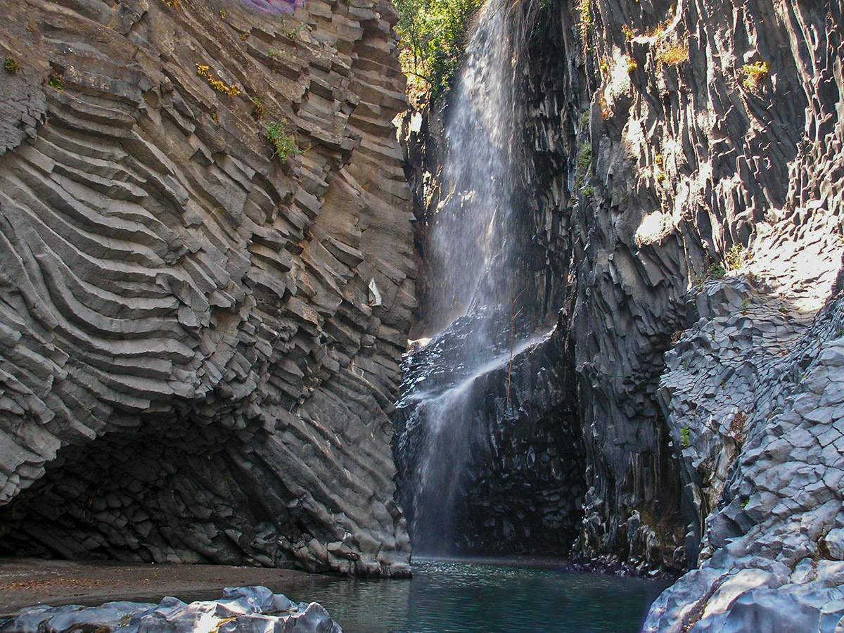 Alcantara Wasserfälle