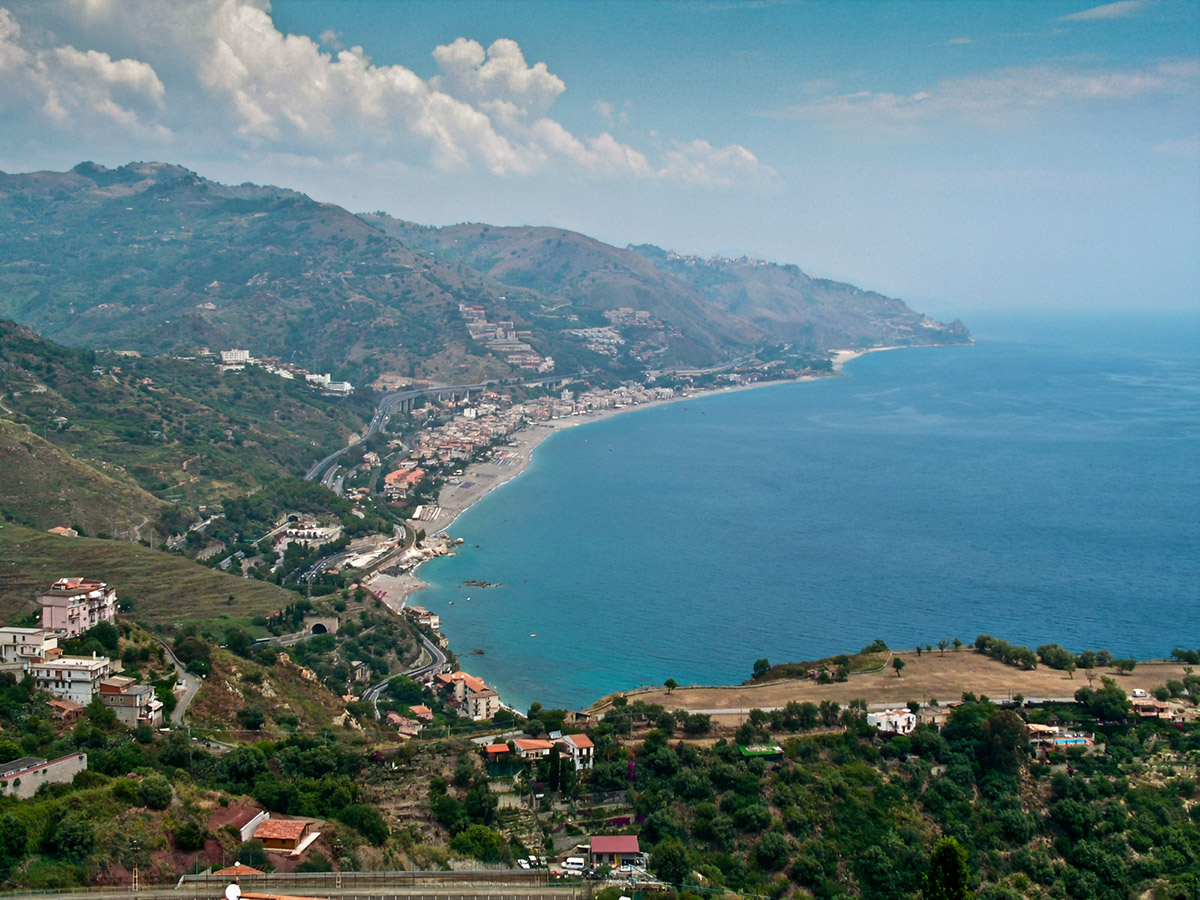 Blick von Taormina