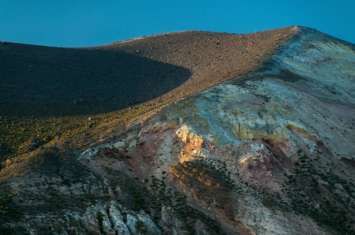 die Flanken des Vulcano
