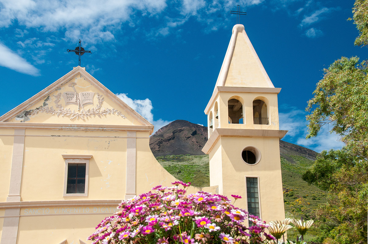 Stromboli-Dorf