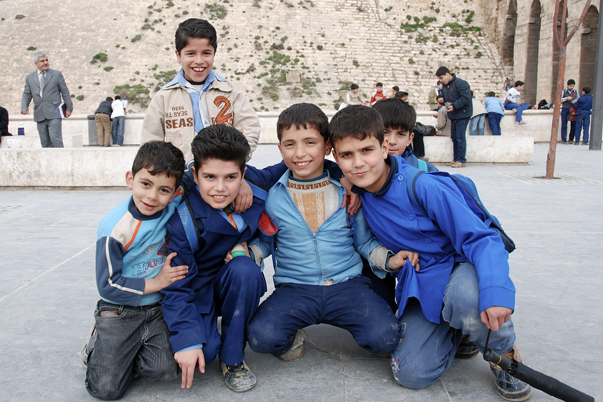 Kinder in Aleppo