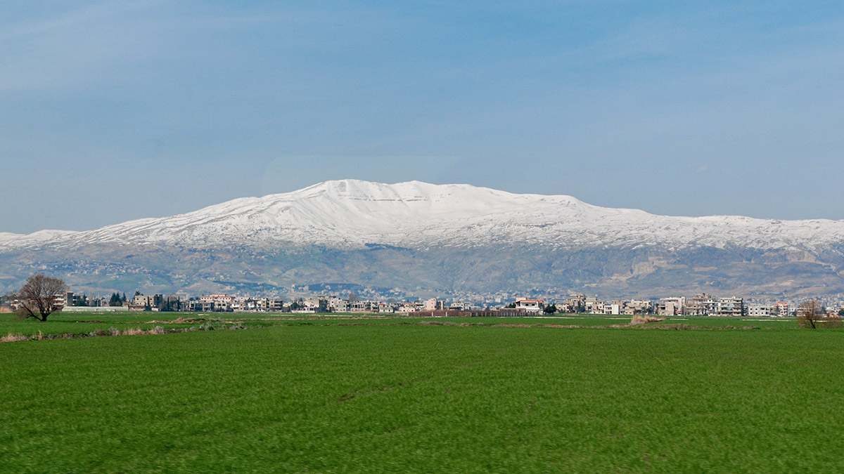 Landschaft im Libanon