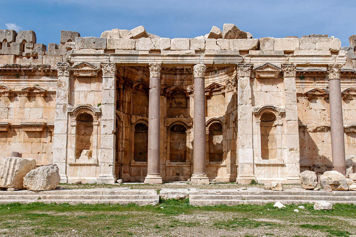 im antiken Baalbek