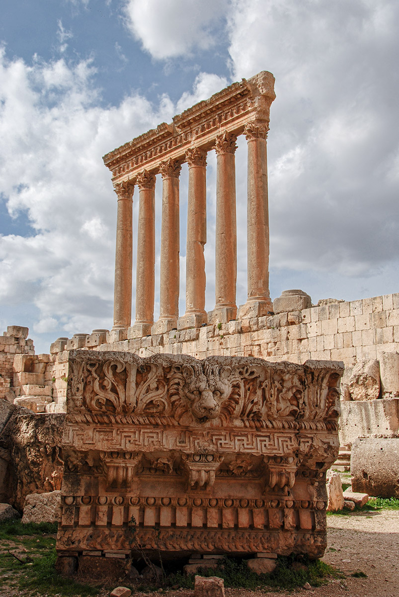 die Säulen des Jupitertempels, Baalbek