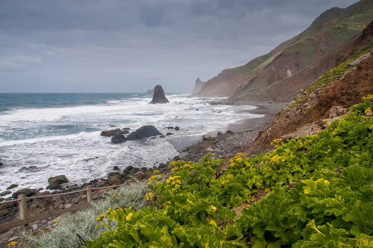 Playa de Benijo, die nordöstlichste, mit dem Auto erreichbare Spitze Teneriffas
