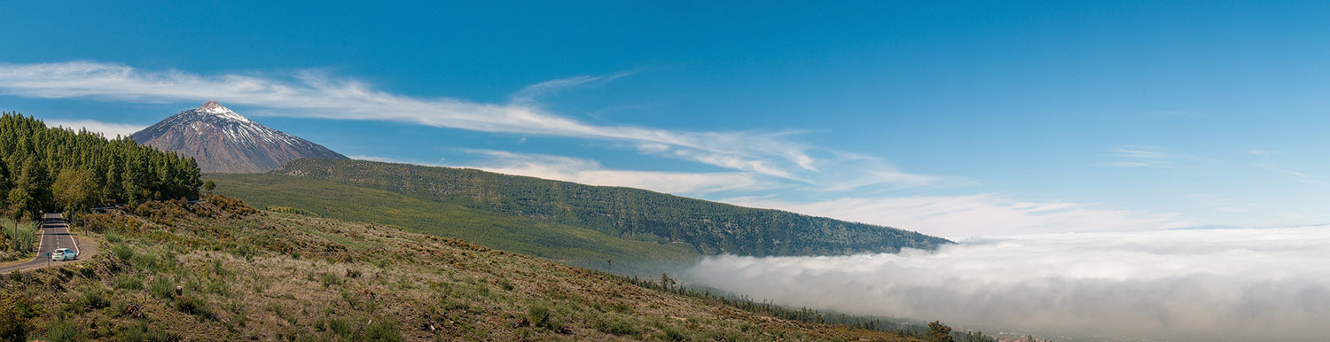 Blick auf den Teide