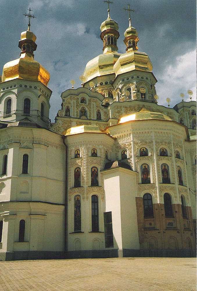 Kloster in Kyiv (analog eingescannt 1995)