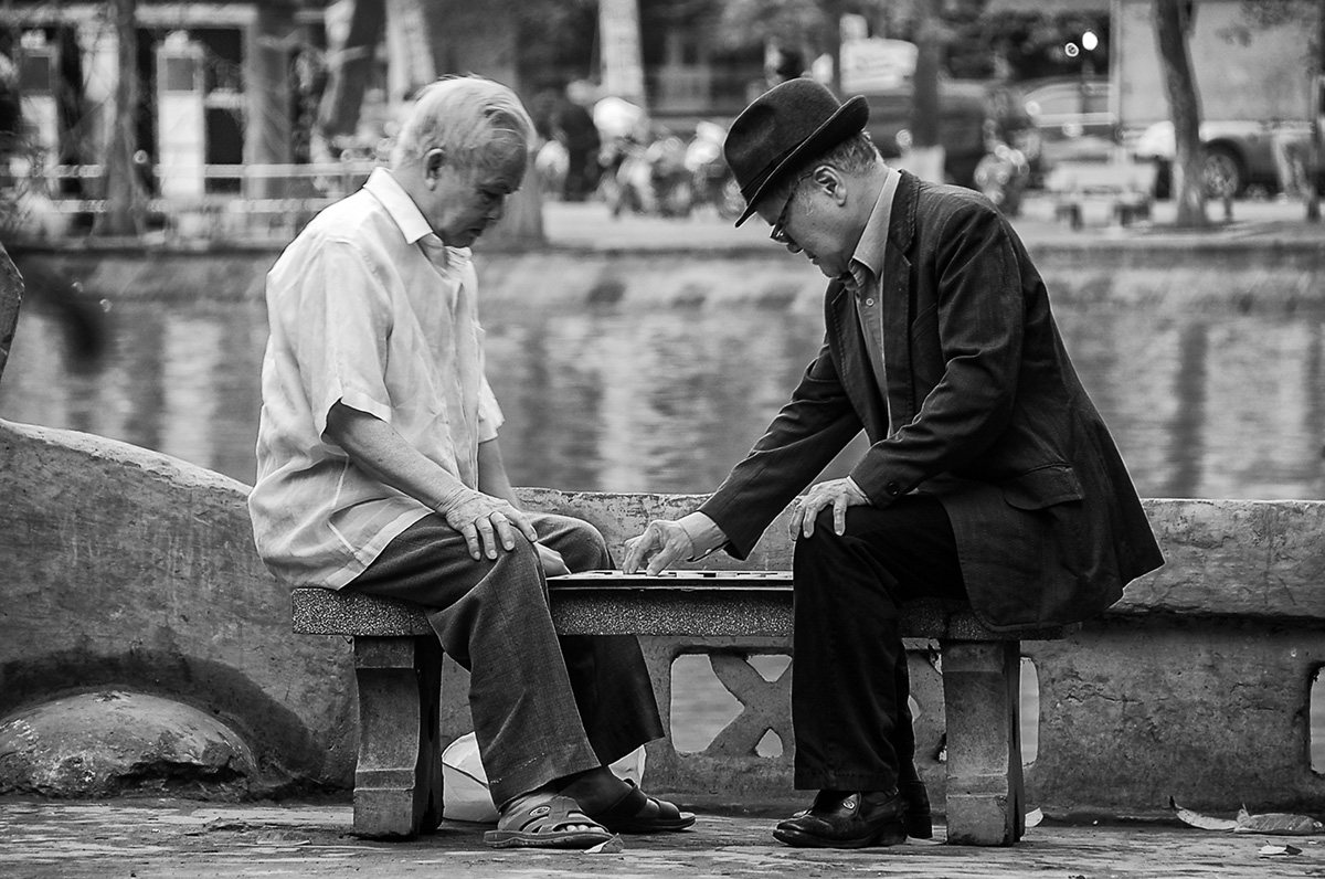 Spielen im Park