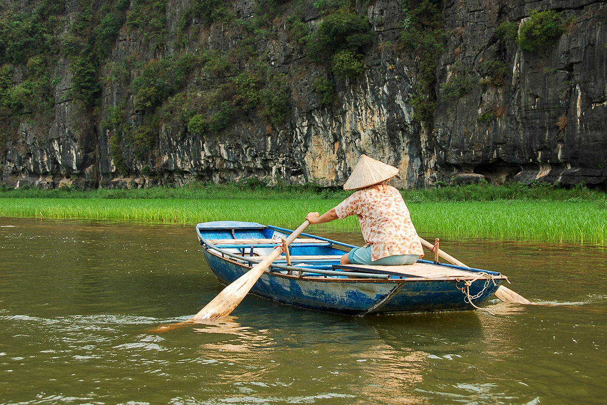 Die "trockene Halong Bucht"