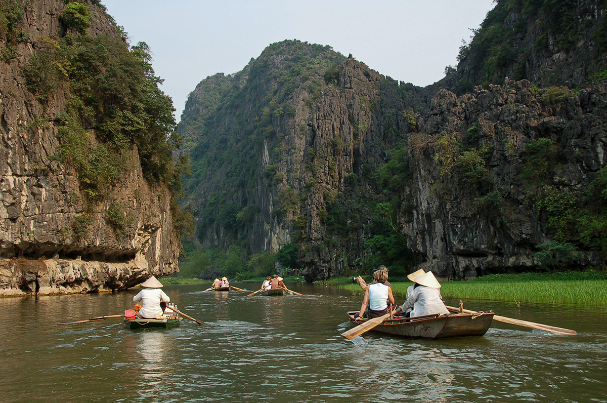 Die "trockene Halong Bucht"