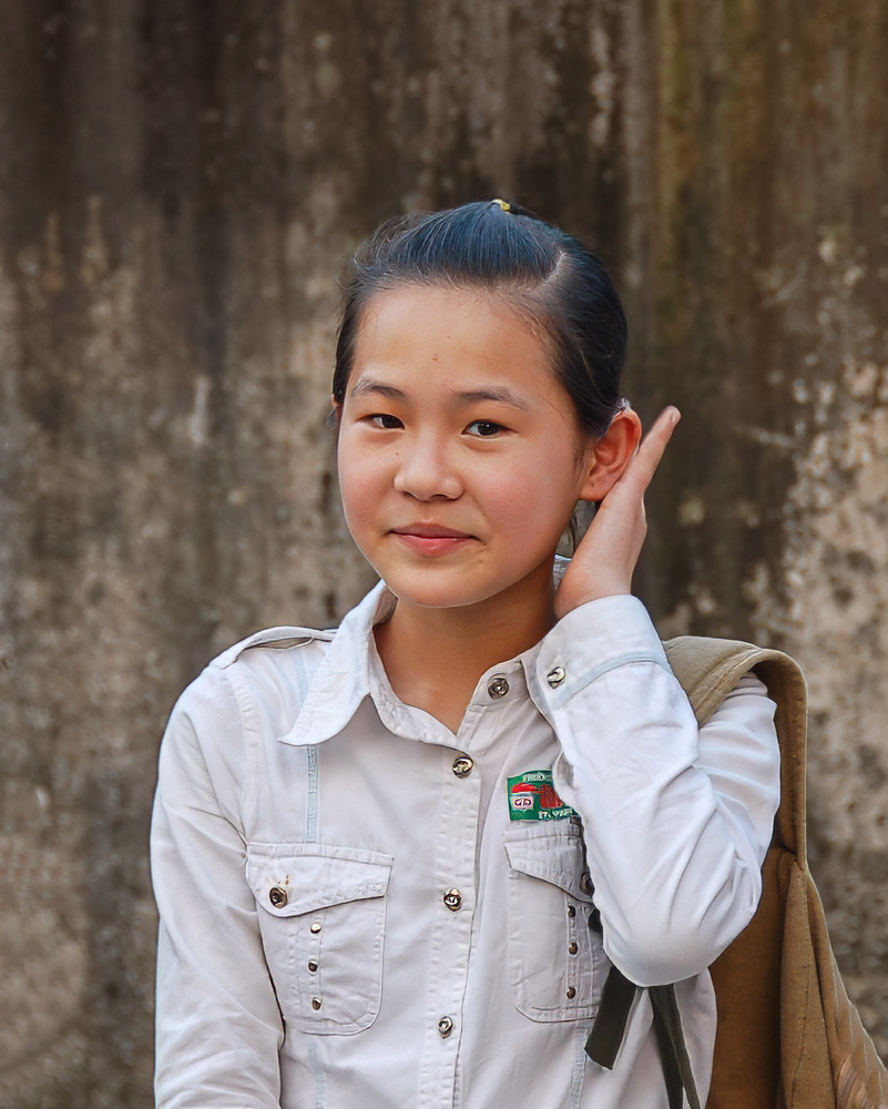 Mädchen in Vinh