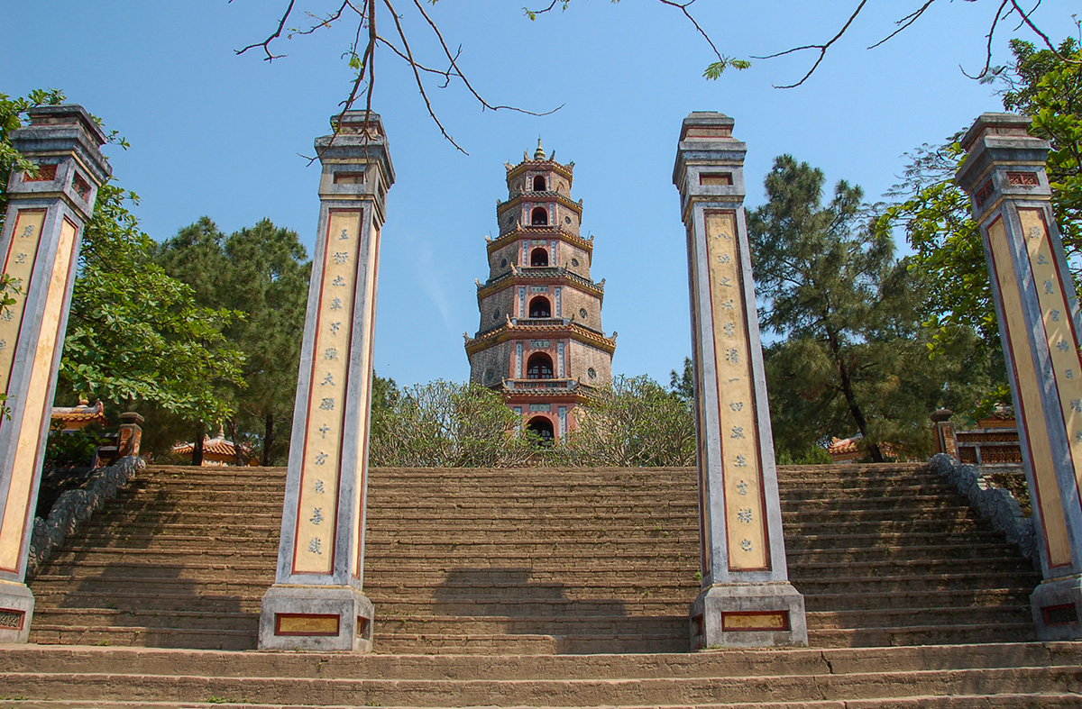 "Thien Mu Pagode" in Hue